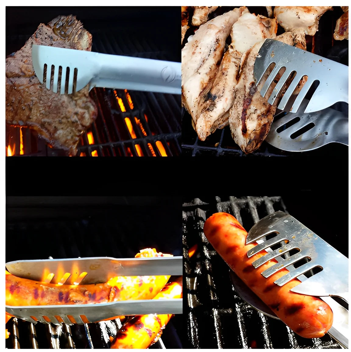 Beef Grill Barbecue Long Catcher And Fork-Neverdie Store