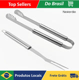 Beef Grill Barbecue Long Catcher And Fork-Neverdie Store
