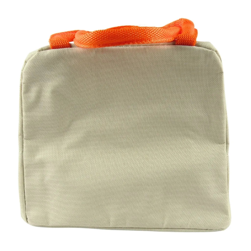 Bolsa Térmica Retangular Casita Pequeno Pinguim Laranja